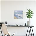 Picture of Seaqgulls at shore _GroupedProduct_Square_Canvas_Framed_