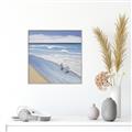 Picture of Seaqgulls at shore _GroupedProduct_Square_Canvas_Framed_