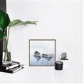 Picture of Boats on a Lake I _GroupedProduct_Square_Canvas_Framed_