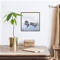 Picture of Boats on a Lake I _GroupedProduct_Square_Canvas_Framed_