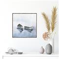 Picture of Boats on a Lake I _GroupedProduct_Square_Canvas_Framed_