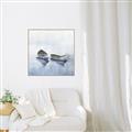 Picture of Boats on a Lake I _GroupedProduct_Square_Canvas_Framed_