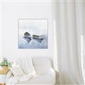 Picture of Boats on a Lake I _GroupedProduct_Square_Canvas_Framed_