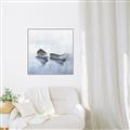 Picture of Boats on a Lake I _GroupedProduct_Square_Canvas_Framed_
