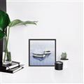 Picture of Boats on a lake ll _GroupedProduct_Square_Canvas_Framed_