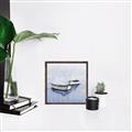 Picture of Boats on a lake ll _GroupedProduct_Square_Canvas_Framed_