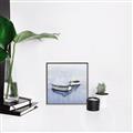 Picture of Boats on a lake ll _GroupedProduct_Square_Canvas_Framed_