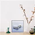 Picture of Boats on a lake ll _GroupedProduct_Square_Canvas_Framed_