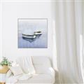 Picture of Boats on a lake ll _GroupedProduct_Square_Canvas_Framed_