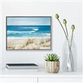 Picture of Coastal sea grass _GroupedProduct_Rectangle_Landscape_Canvas_Framed_