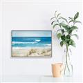 Picture of Coastal sea grass _GroupedProduct_Rectangle_Landscape_Canvas_Framed_