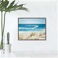 Picture of Coastal sea grass _GroupedProduct_Rectangle_Landscape_Canvas_Framed_