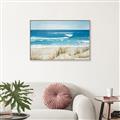 Picture of Coastal sea grass _GroupedProduct_Rectangle_Landscape_Canvas_Framed_