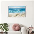 Picture of Coastal sea grass _GroupedProduct_Rectangle_Landscape_Canvas_Framed_