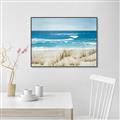 Picture of Coastal sea grass _GroupedProduct_Rectangle_Landscape_Canvas_Framed_