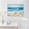 Picture of Coastal sea grass _GroupedProduct_Rectangle_Landscape_Canvas_Framed_
