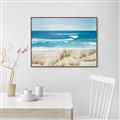 Picture of Coastal sea grass _GroupedProduct_Rectangle_Landscape_Canvas_Framed_