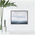 Picture of Flying Birds in the Sky   _GroupedProduct_Rectangle_Landscape_Canvas_Framed_