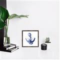 Picture of Blue Anchor _GroupedProduct_Square_Canvas_Framed_