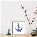 Picture of Blue Anchor _GroupedProduct_Square_Canvas_Framed_