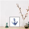 Picture of Blue Anchor _GroupedProduct_Square_Canvas_Framed_