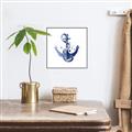 Picture of Blue Anchor _GroupedProduct_Square_Canvas_Framed_
