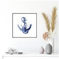 Picture of Blue Anchor _GroupedProduct_Square_Canvas_Framed_