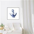 Picture of Blue Anchor _GroupedProduct_Square_Canvas_Framed_