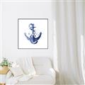 Picture of Blue Anchor _GroupedProduct_Square_Canvas_Framed_