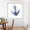 Picture of Blue Anchor _GroupedProduct_Square_Canvas_Framed_