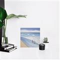 Picture of Seaqgulls at shore _GroupedProduct_Square_Unframed_Print_Only_