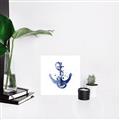 Picture of Blue Anchor _GroupedProduct_Square_Unframed_Print_Only_