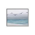 Picture of Silver Birds  _GroupedProduct_Rectangle_Landscape_Canvas_Framed_