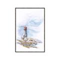 Picture of Lighthouse l _GroupedProduct_Rectangle_Portrait_Canvas_Framed_