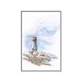 Picture of Lighthouse l _GroupedProduct_Rectangle_Portrait_Canvas_Framed_