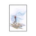 Picture of Lighthouse l _GroupedProduct_Rectangle_Portrait_Canvas_Framed_