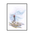 Picture of Lighthouse l _GroupedProduct_Rectangle_Portrait_Canvas_Framed_