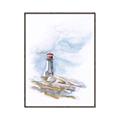 Picture of Lighthouse l _GroupedProduct_Rectangle_Portrait_Canvas_Framed_