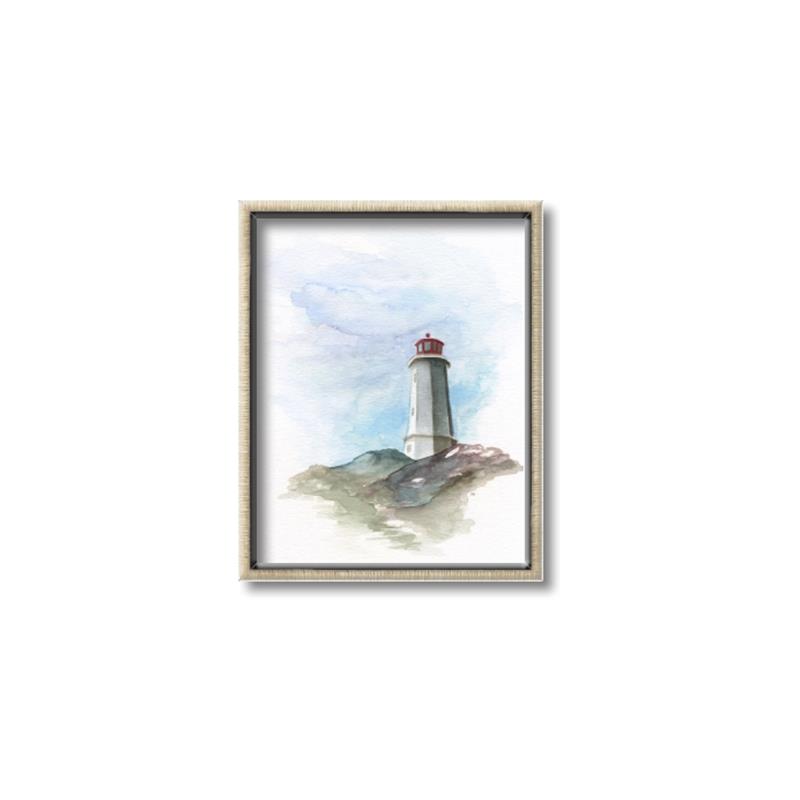 Picture of Lighthouse ll _GroupedProduct_Rectangle_Portrait_Canvas_Framed_