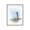 Picture of Lighthouse ll _GroupedProduct_Rectangle_Portrait_Canvas_Framed_