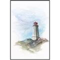 Picture of Lighthouse ll _GroupedProduct_Rectangle_Portrait_Canvas_Framed_
