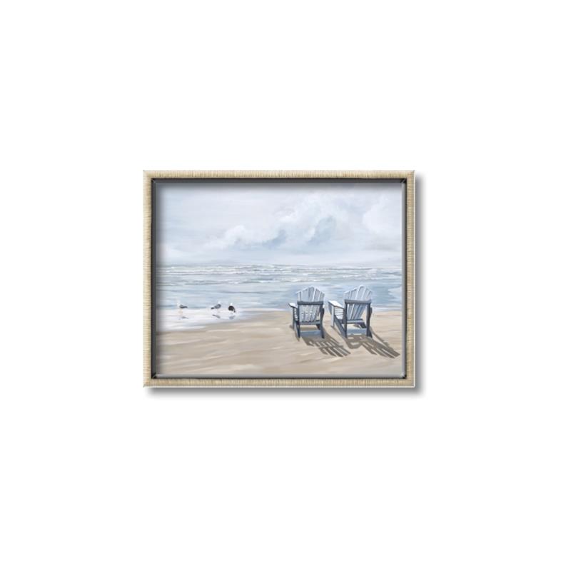 Picture of Muskoka Chairs _GroupedProduct_Rectangle_Landscape_Canvas_Framed_