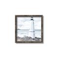Picture of White  Lighthouse _GroupedProduct_Square_Canvas_Framed_
