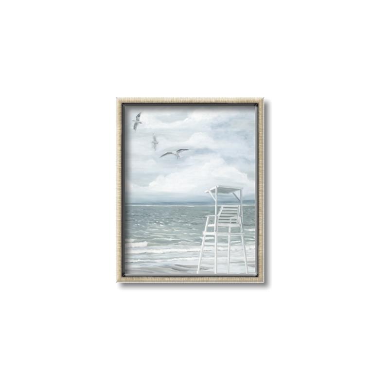 Picture of Lifeguard Chair _GroupedProduct_Rectangle_Portrait_Canvas_Framed_