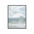 Picture of Lifeguard Chair _GroupedProduct_Rectangle_Portrait_Canvas_Framed_