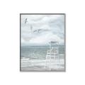 Picture of Lifeguard Chair _GroupedProduct_Rectangle_Portrait_Canvas_Framed_