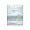 Picture of Lifeguard Chair _GroupedProduct_Rectangle_Portrait_Canvas_Framed_