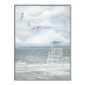 Picture of Lifeguard Chair _GroupedProduct_Rectangle_Portrait_Canvas_Framed_