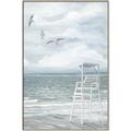 Picture of Lifeguard Chair _GroupedProduct_Rectangle_Portrait_Canvas_Framed_