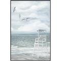 Picture of Lifeguard Chair _GroupedProduct_Rectangle_Portrait_Canvas_Framed_
